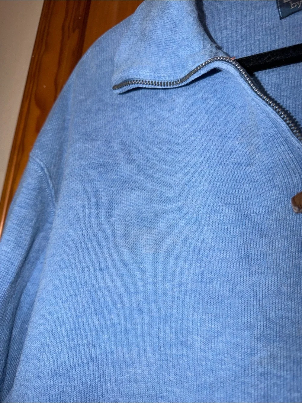 Polo by Ralph Lauren Light Blue Quarter-Zip Long Sleeve XL
